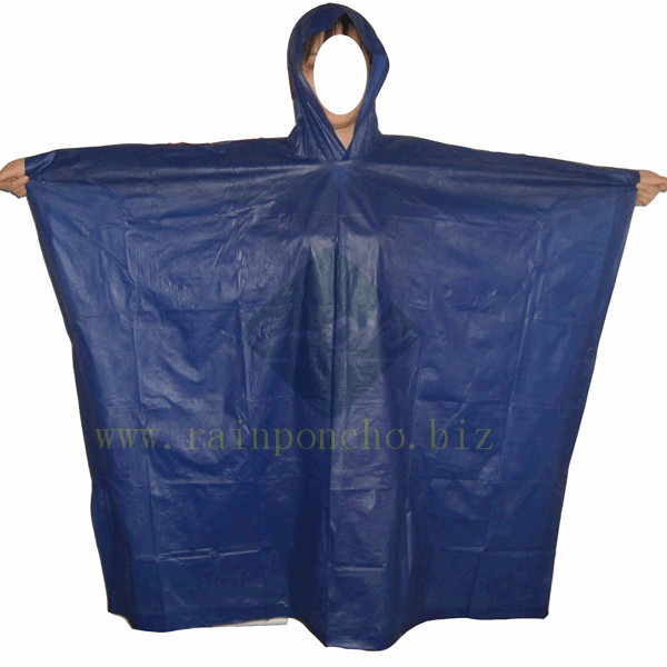 China wholesale vinyl Rain poncho PVC007